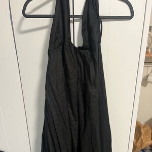 DISSH Black  maxi halter dress